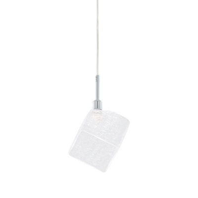 Luminosa Lighting Luminosa Zen Pendant Ceiling Light Chrome from B&Q