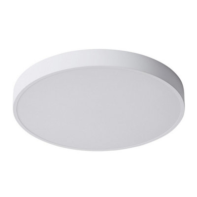 Luminosa Lighting Luminosa Modern Led Flush Ceiling Light WhiteWarm White 3000K 3600Lm from B&Q