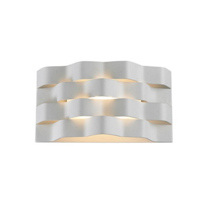 B&Q -  Luminosa Modern Led Wall Lamp WhiteWarm White 3000K 440Lm