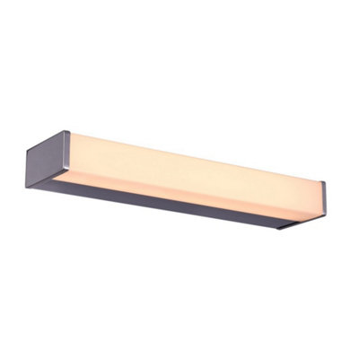 Luminosa Lighting Luminosa Modern Led Wall Lamp ChromeWarm White 3000K 600Lm from B&Q