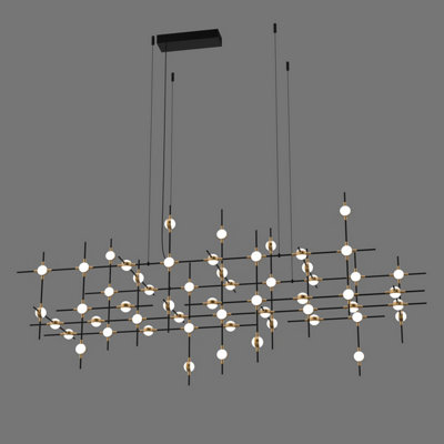 Luminosa Lighting Luminosa Provenza Modern Integrated Led Pendant Ceiling Light3000K from B&Q