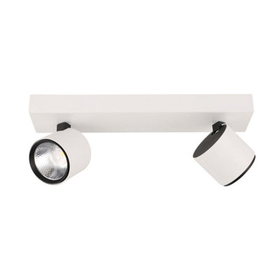 Luminosa Lighting Luminosa Boniva Modern Twin Ceiling Spotlight Led3000K from B&Q