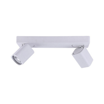 Luminosa Lighting Luminosa Senova Modern 2 Light Twin Ceiling SpotlightGu10 from B&Q