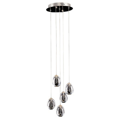 Luminosa Lighting Luminosa Huelto Modern Cluster Pendant Ceiling Light Led3000K from B&Q