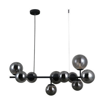 Luminosa Lighting Luminosa Frontera Modern 10 Light Bar Pendant Ceiling LightG9 from B&Q
