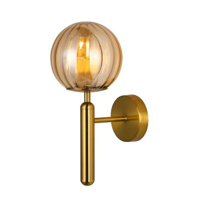 B&Q -  Luminosa Ravena Modern 1 Light Wall LampE27 Led