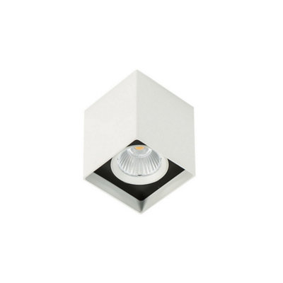 Luminosa Lighting Luminosa Modern Technical Led Surface Mounted WhiteBlackWarm White 3000K 1010Lm from B&Q