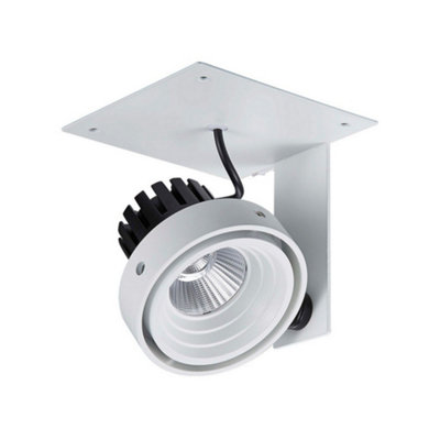 Luminosa Lighting Luminosa Modern Technical Led Recessed Ceiling WhiteBlackCool White 4000K 980Lm