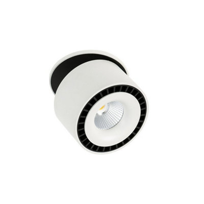 Luminosa Lighting Luminosa Modern Technical Led Recessed Ceiling WhiteBlackCool White 4000K 2350Lm