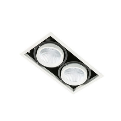 Luminosa Lighting Luminosa Modern Technical Led Recessed Ceiling WhiteBlackCool White 4000K 3045Lm