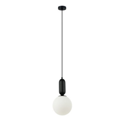 Luminosa Lighting Luminosa Aldeva Slim Pendant Ceiling Light Black