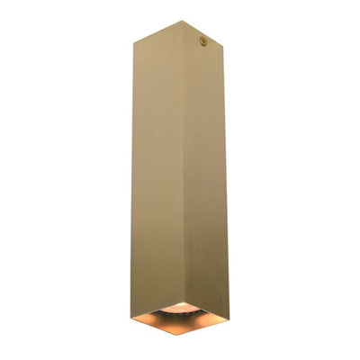 Luminosa Lighting Luminosa Ander 24Cm Surface Mounted Downlight BlackBrass from B&Q