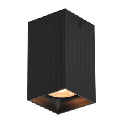 Luminosa Lighting Luminosa Tecno Surface Mounted Downlight BlackGold from B&Q