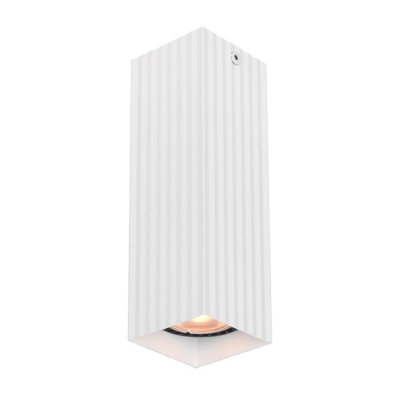 Luminosa Lighting Luminosa Tecno 17Cm Surface Mounted Downlight White from B&Q