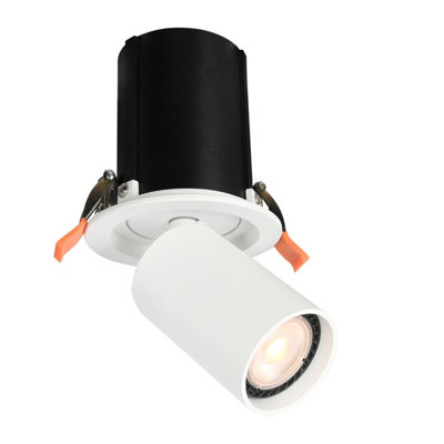Luminosa Lighting Luminosa Termo Round Recessed Downlight White from B&Q