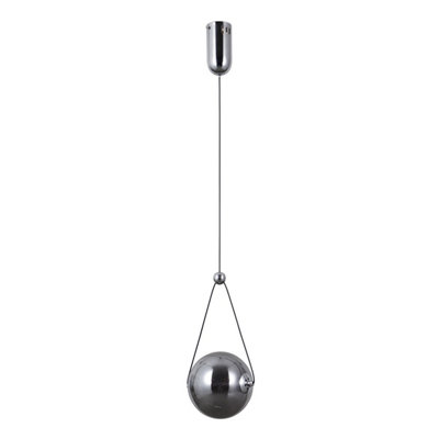 Luminosa Lighting Luminosa Rastia 15Cm Globe Pendant Ceiling Light Chromic 3000K Warm White from B&Q