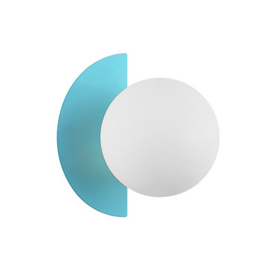 Luminosa Lighting Luminosa Nauti Globe Wall Lights Blue from B&Q