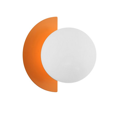 Luminosa Lighting Luminosa Nauti Globe Wall Lights Orange from B&Q