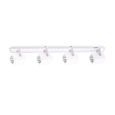 Netlighting Unisex White Modern Spotlights Chrome Light With Shade Gu10 Size 4 - Image 3