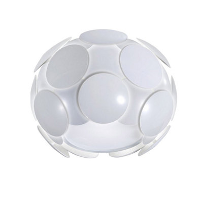 Luminosa Lighting Luminosa Santina Modern 1 Light Wall LampE27 from B&Q