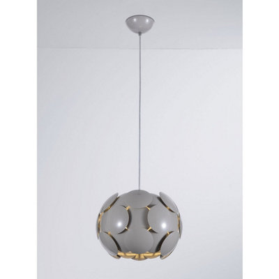Luminosa Lighting Luminosa Santina Modern 1 Light Spherical Pendant Ceiling LightE27 from B&Q