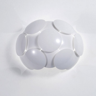 Luminosa Lighting Luminosa Santina Modern 1 Light Wall LampE27 from B&Q