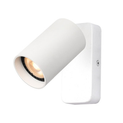 Luminosa Lighting Luminosa Nesto Single Spotlight White from B&Q