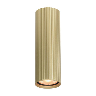Luminosa Lighting Luminosa Rilok 17Cm Surface Mounted Downlight Gold 10W from B&Q