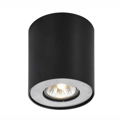 Luminosa Lighting Luminosa Shannon Modern 1 Light Surface Mounted DownlightGu10 from B&Q