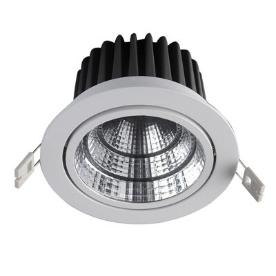 Luminosa Lighting Luminosa West Modern 1 Light Recessed Downlight Led3000K from B&Q