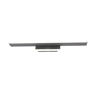 Luminosa Lighting Luminosa Modern Led Wall Lamp ChromeWarm White 3000K 800Lm from B&Q