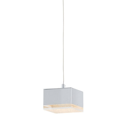 Luminosa Lighting Luminosa Seth Modern Integrated Led Pendant Ceiling Light3000K from B&Q