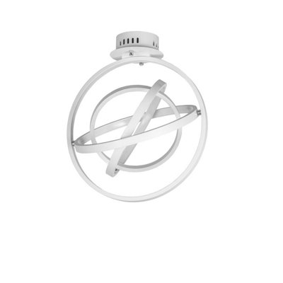 Luminosa Lighting Luminosa Tryton Modern Spherical Pendant Ceiling Light Led3000K from B&Q