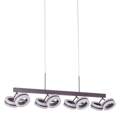Netlighting Unisex Bronze Modern Led Hanging Pendant Warm White 3000K 2450Lm - Image 3