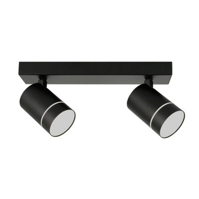 Luminosa Lighting Luminosa Selma Modern Twin Ceiling Spotlight Led4000K from B&Q