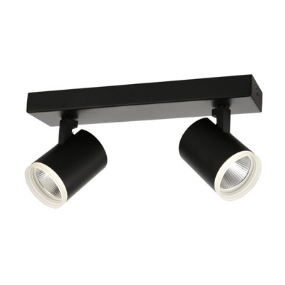 Luminosa Lighting Luminosa Helvia Modern Twin Ceiling Spotlight Led4000K from B&Q
