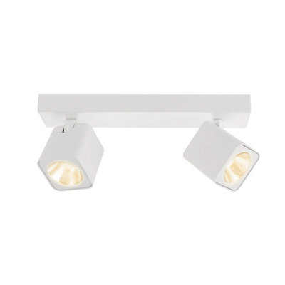 Luminosa Lighting Luminosa Aveiro Modern Twin Ceiling Spotlight Led4000K from B&Q
