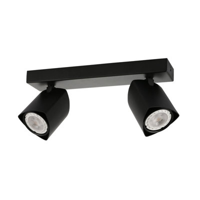 Luminosa Lighting Luminosa Merusa Modern Twin Ceiling SpotlightGu10 from B&Q