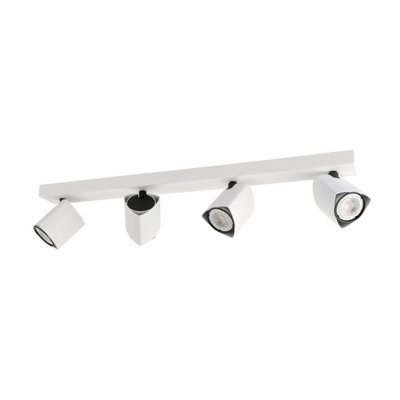 Luminosa Lighting Luminosa Merusa Modern Ceiling Spotlight BarGu10 from B&Q