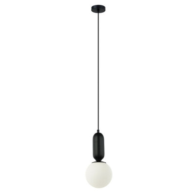 Luminosa Lighting Luminosa Aldeva Modern 1 Light Globe Pendant Ceiling LightE27 from B&Q