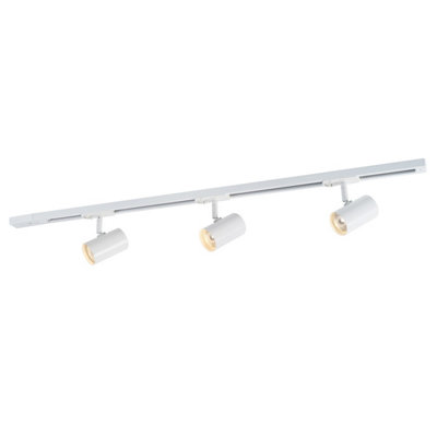Luminosa Lighting Luminosa Marvi Modern 3 Light Ceiling Spotlight BarGu10 from B&Q