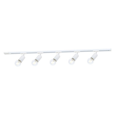 Luminosa Lighting Luminosa Marvi Modern 5 Light Ceiling Spotlight BarE27 from B&Q