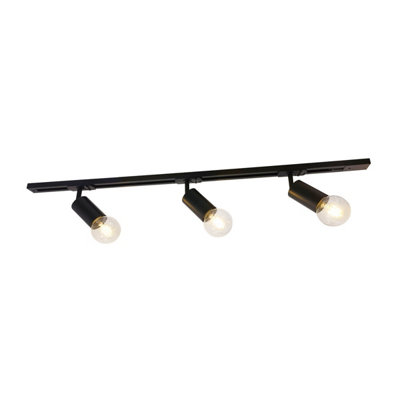 Luminosa Lighting Luminosa Marvi Modern 3 Light Ceiling Spotlight BarE27 from B&Q