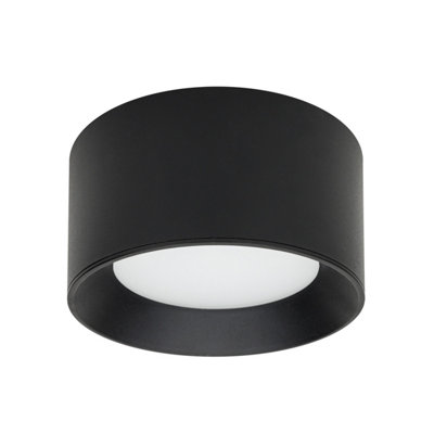 B&Q -  Luminosa Sirius Modern Cylindrical Ceiling Light Led3000K + 4000K
