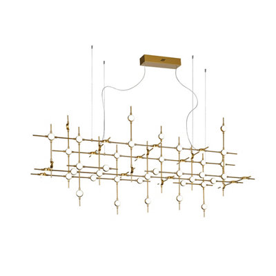 B&Q -  Luminosa Provenza Modern Integrated Led Pendant Ceiling Light3000K