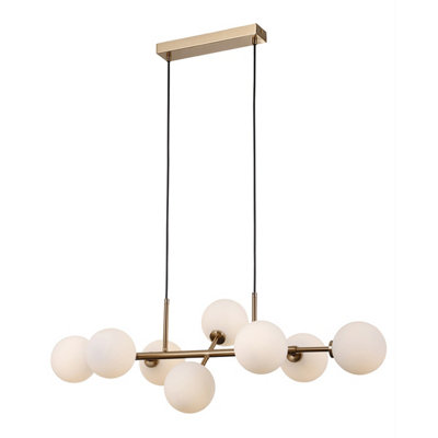 Luminosa Lighting Luminosa Mirellio Classic 8 Light Globe Pendant Ceiling LightG9 from B&Q