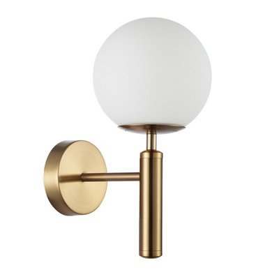 B&Q -  Luminosa Ravena Modern 1 Light Wall LampE27