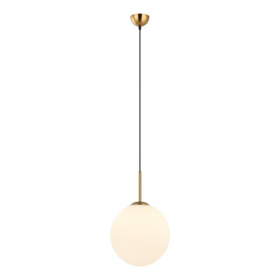 Luminosa Lighting Luminosa Deore Modern 1 Light Globe Pendant Ceiling LightE27 from B&Q