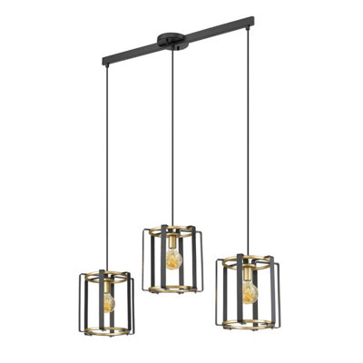 Luminosa Ing Luminosa Primero Modern 3 Bar Pendant Ceiling Light