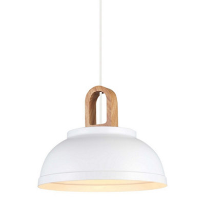 Luminosa Lighting Luminosa Modern Hanging Pendant 1 E27 White/Light